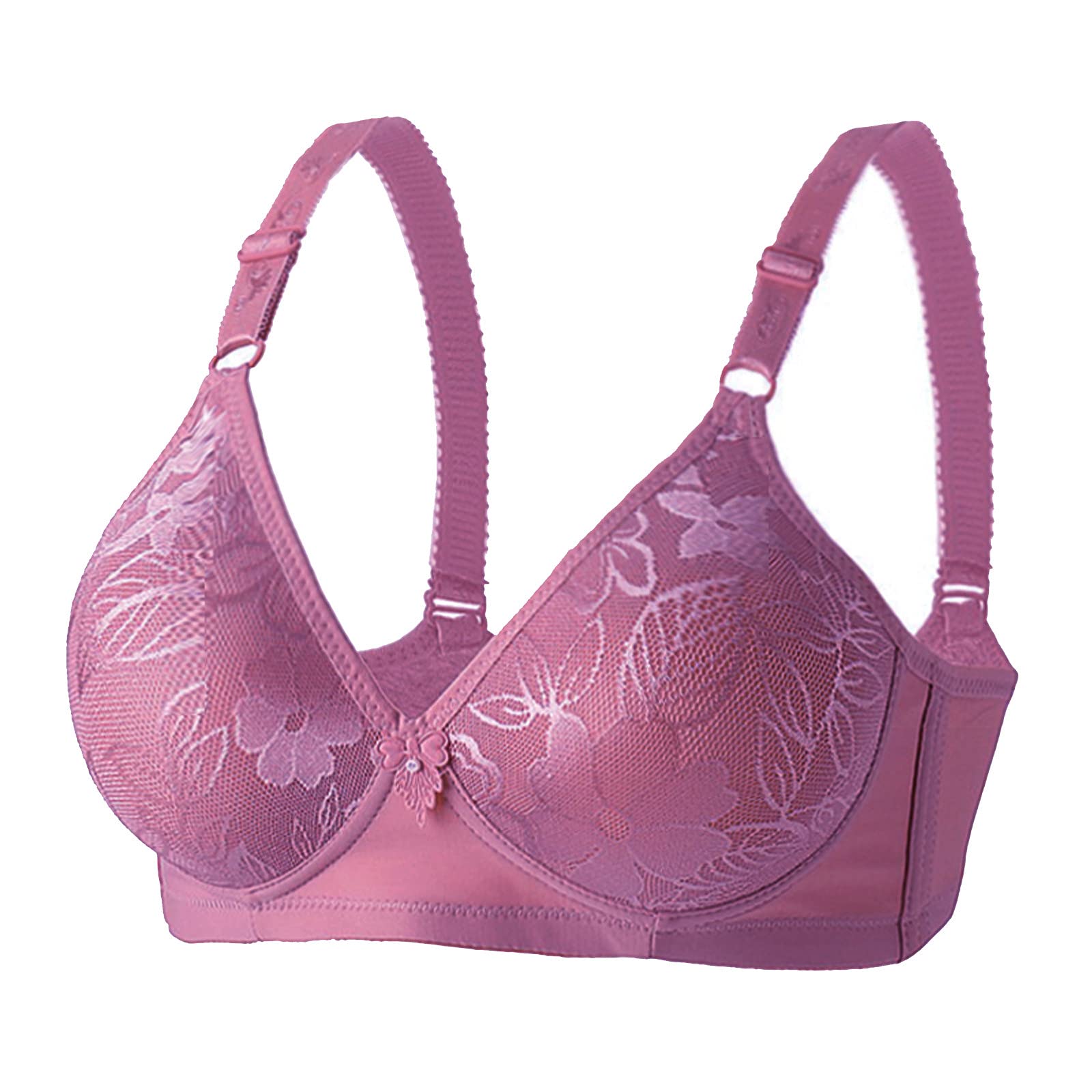 Women's Plus Size Adjustable Full Cup Sports Bra - Breathable Cotton Modal No Steel Ring - Perfect for Yoga, Running & Gym Workouts