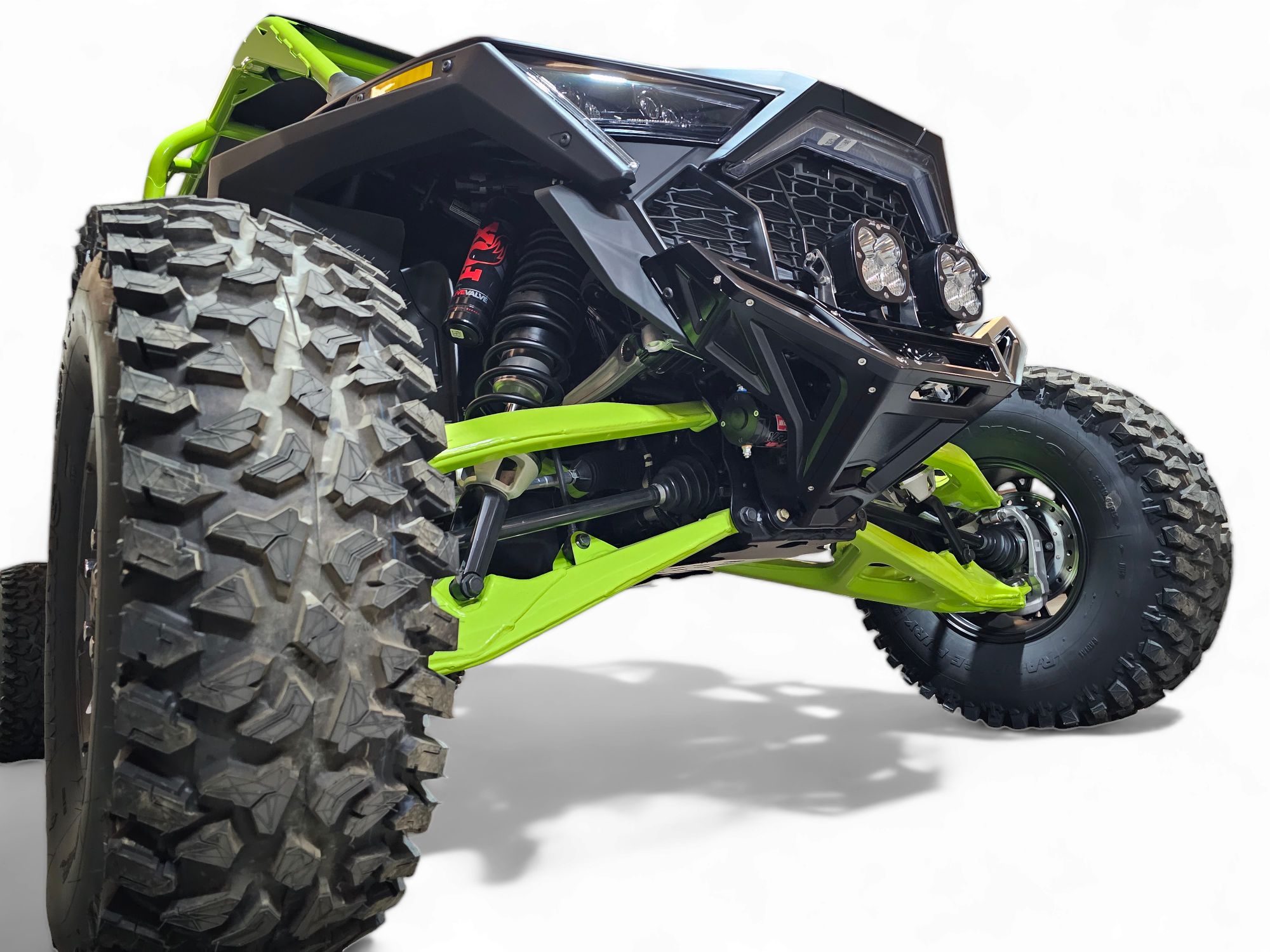 2022-2025 Polaris RZR Pro R & Turbo R Front Winch Bumper - Black Anodized Aluminum Billet (FWB610030) | Off-Road Protection & Recovery Accessory for UTV Trail Riding & Rock Crawling