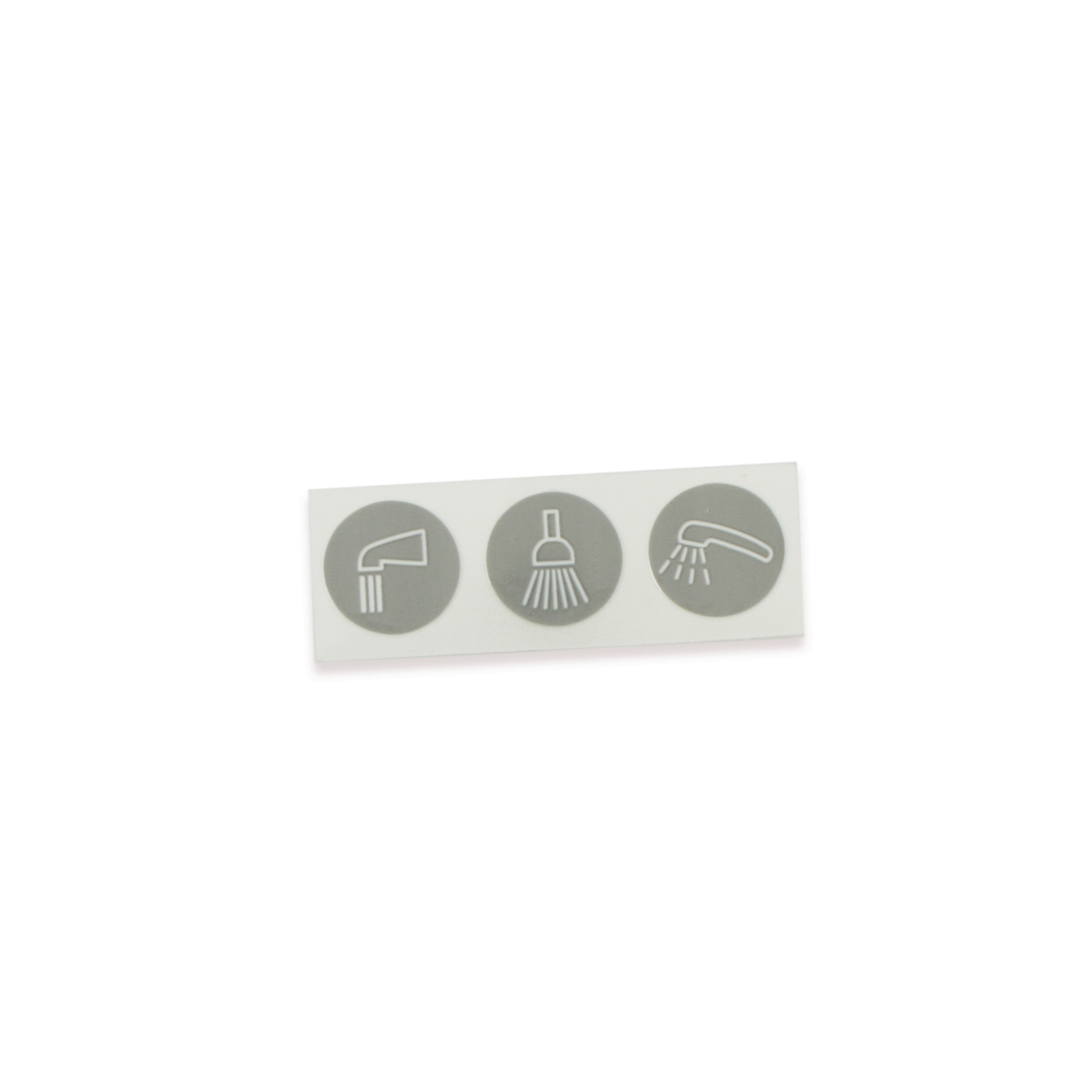 Commercial Shower Function Label - 3 Function Transfer Valve for Bathroom & Spa - Durable Brass Construction for Hotels, Gyms, and Home Use
