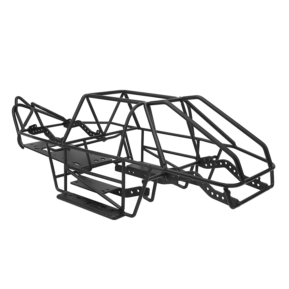 Wosune RC Car Roll Cage & Chassis Frame for Axial Models - Durable Remote Control Car Parts for Off-Road Racing & Crawling Adventures