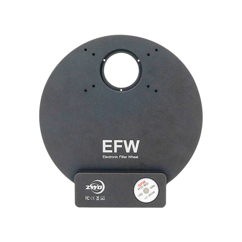 ZWO 7x36mm Electronic Filter Wheel (EFW) for Astrophotography - Perfect for Telescope Camera Filters & Astronomy Imaging