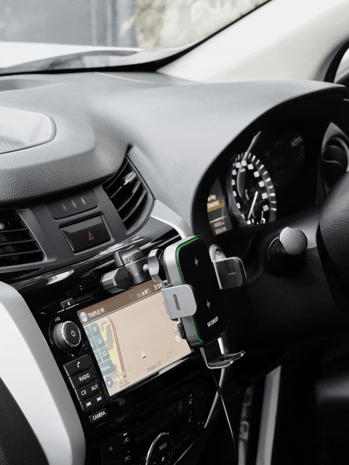 DIY Car Cradle Kit - Customizable Phone Mount & Holder for Safe Driving | Perfect for Road Trips, Commuting & GPS Navigation