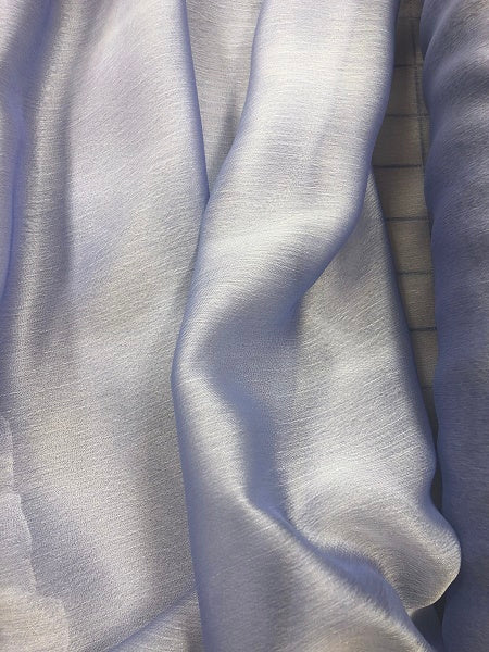 Premium Poly Chiffon Fabric - 58 Inches Wide Two-Tone Cool Lavender for Dresses, Scarves & Home Decor | Soft Flowy Material for DIY Sewing Projects