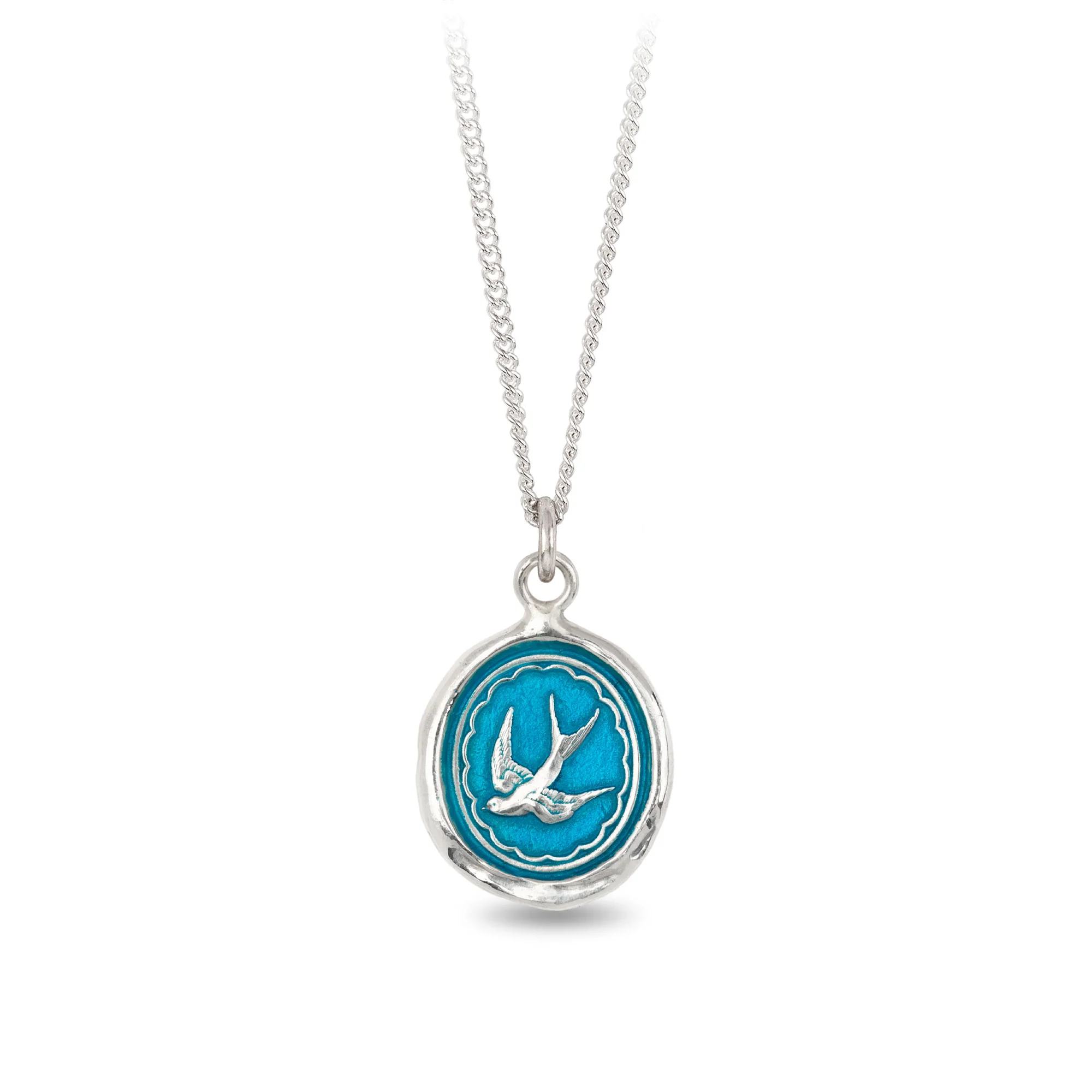 Free Spirited Talisman Capri Blue - Boho Chic Jewelry for Women, Perfect for Beach Vacations & Music Festivals