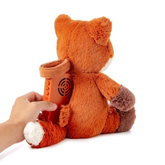 Cloud B Frankie The Fox Sound Machine Plush Toy - Soothing White Noise for Babies & Kids - Perfect for Bedtime, Naptime & Travel