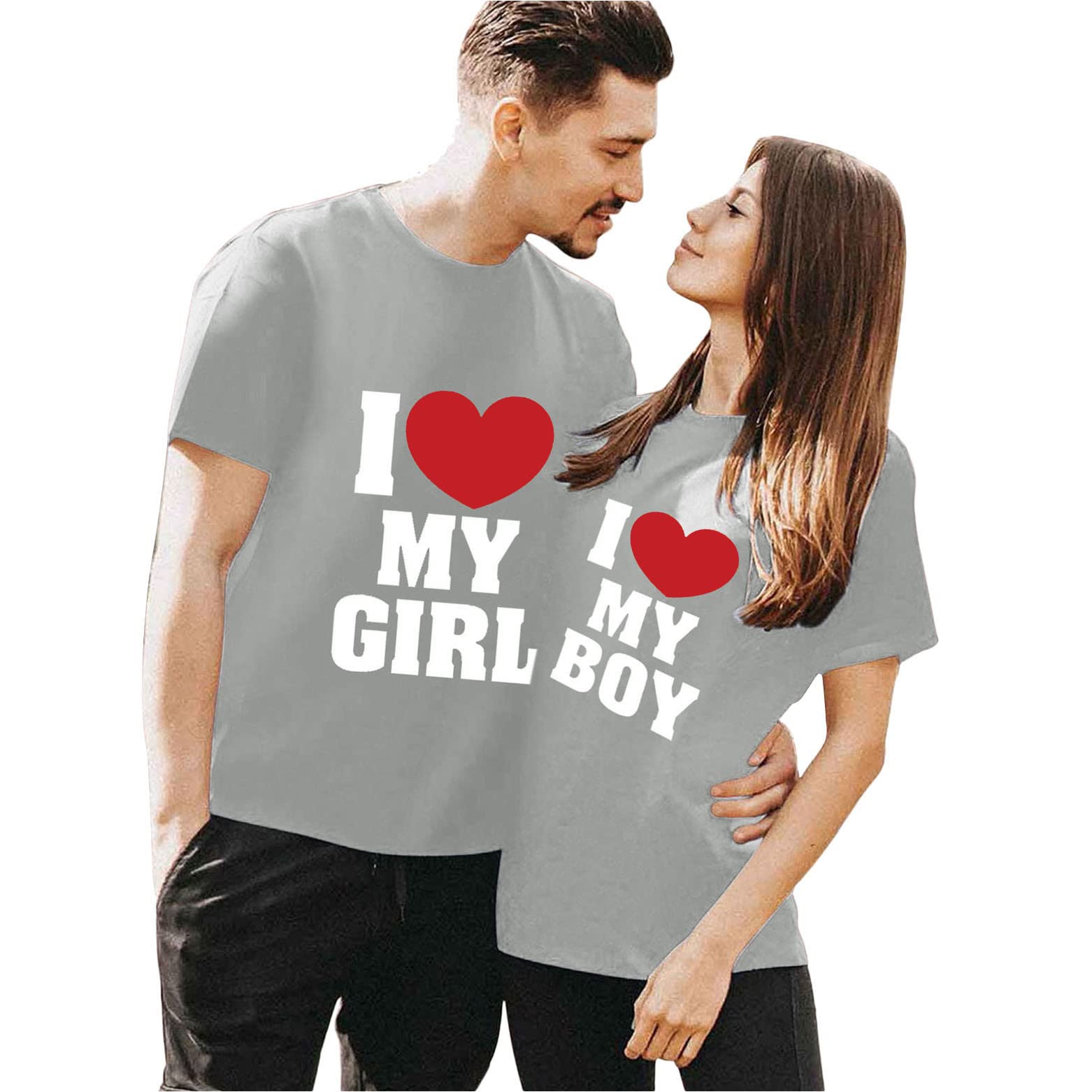 Men's Heart Print Polo Shirts - Valentine's Day Tee for Sports & Casual Wear