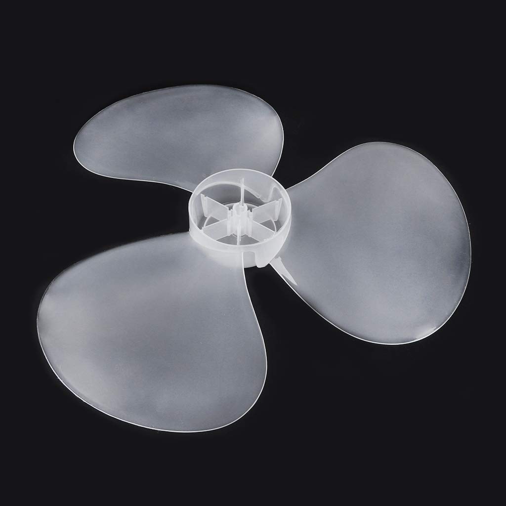 14.17 Inch Replacement Plastic Fan Blades - 3 Leaf High Wind Design for 16