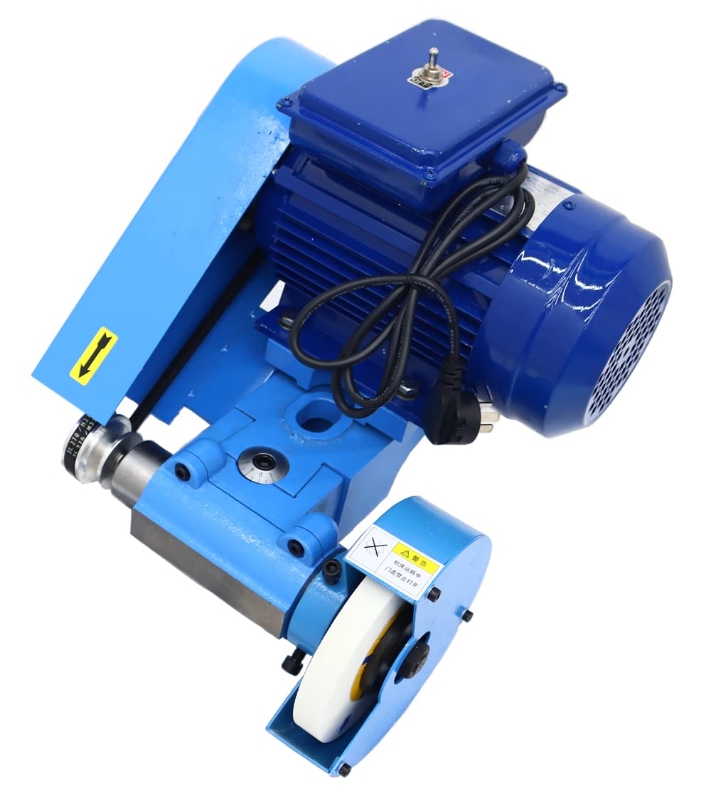 220V 1100W Lathe Tool Post Grinder - Internal & External Metal Sharpener with 0.12-3.54