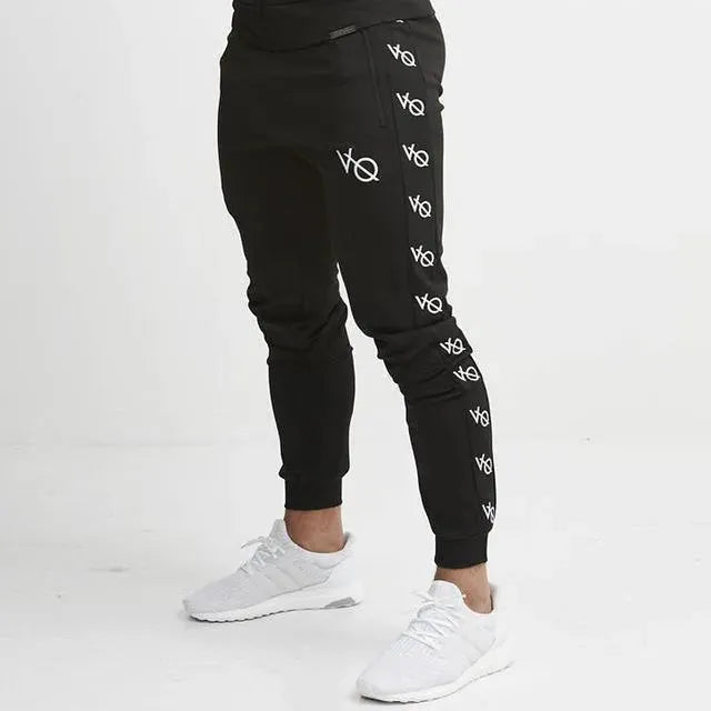 Men's Black Jogger Pants - Comfortable Athletic Sweatpants for Running, Gym & Casual Wear