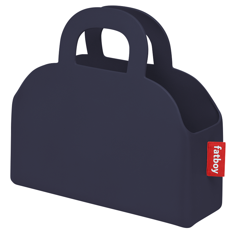 Sjopper Kees Dark Blue Tote Bag for Women - Stylish & Spacious Canvas Shoulder Bag - Perfect for Work, Travel & Shopping
