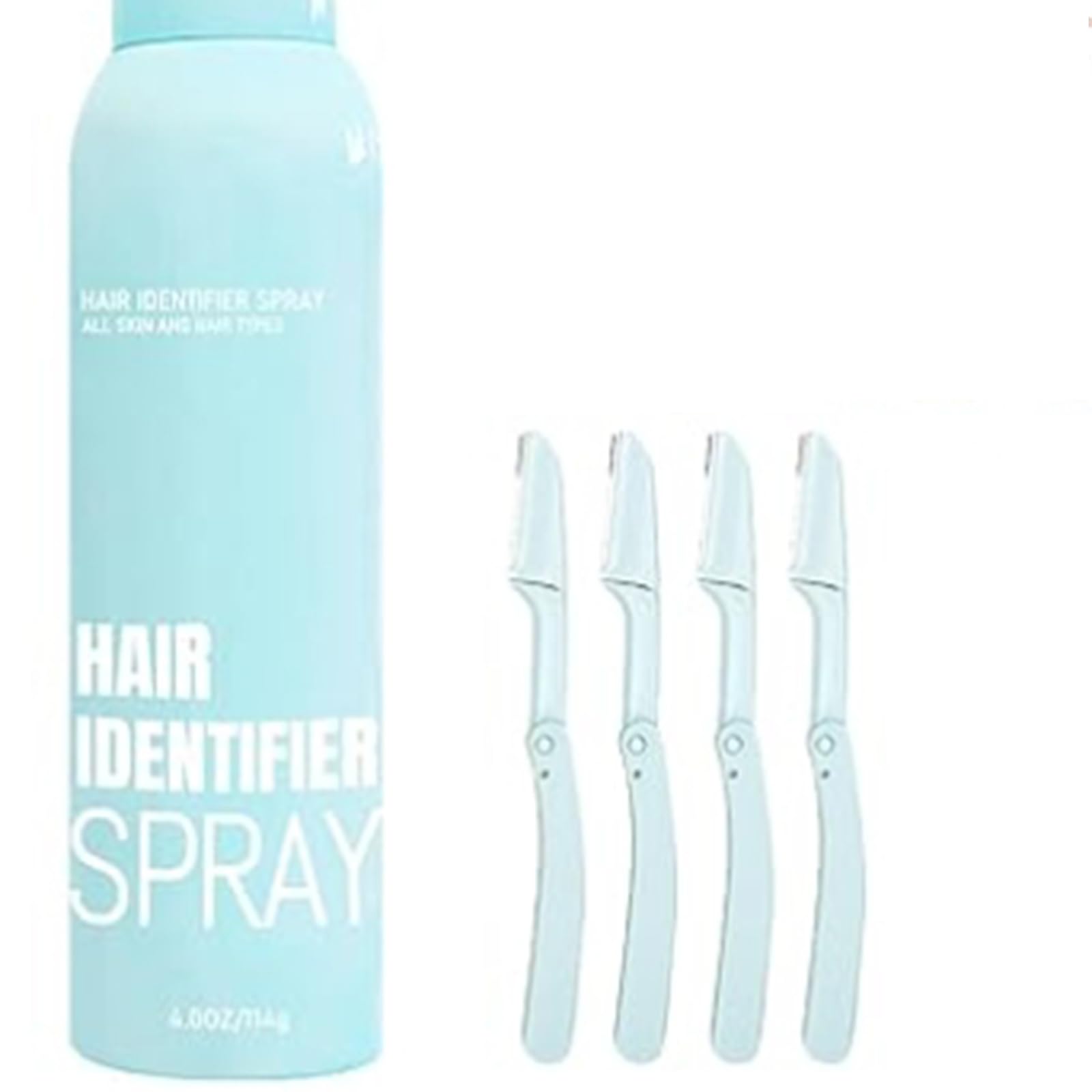 Best Hair Identifier Spray for Face & Body - Dermaplaning & Shaving Prep - Skin Safe Hair Highlighting Spray for Smooth, Flawless Results - Perfect for At-Home & Professional Use