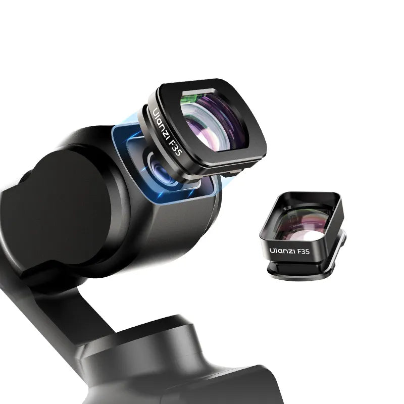 Ulanzi 112° Wide Angle Lens C051 for iPhone & Android - HD Smartphone Camera Lens for Vlogging, Travel & Photography