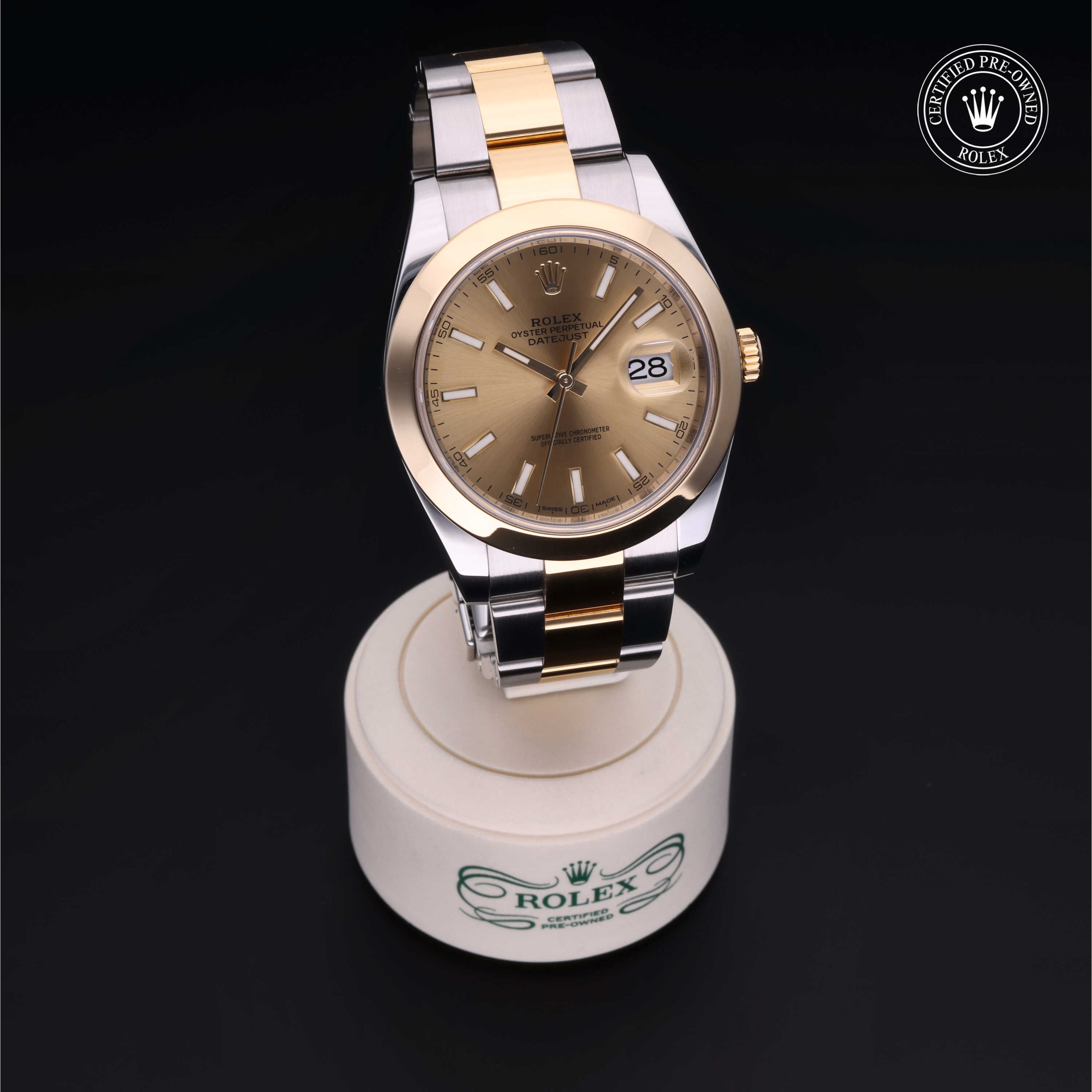 Rolex Datejust 41 Men's Watch - Luxury Stainless Steel Automatic Timepiece for Business & Formal Occasions