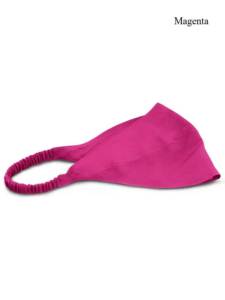 Soft Stretchable Crepe Headband & Under Hijab Band - Comfortable Hair Accessory for Women - Perfect for Workouts, Yoga, Sports and Daily Wear