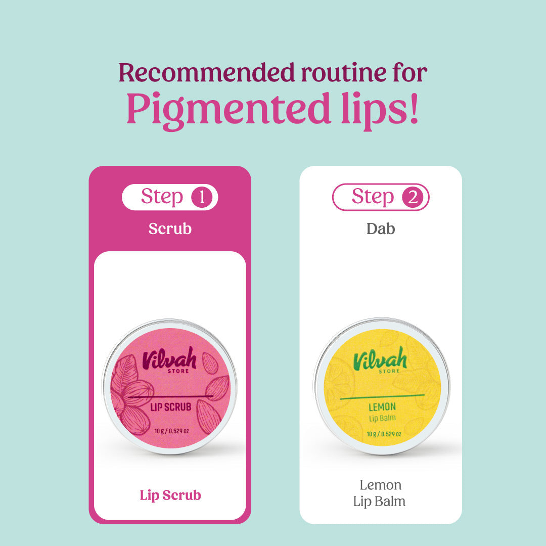 Exfoliating Lip Scrub for Soft Smooth Lips - Natural Moisturizing Lip Care - Perfect for Dry Chapped Lips Treatment & Pre-Lipstick Prep