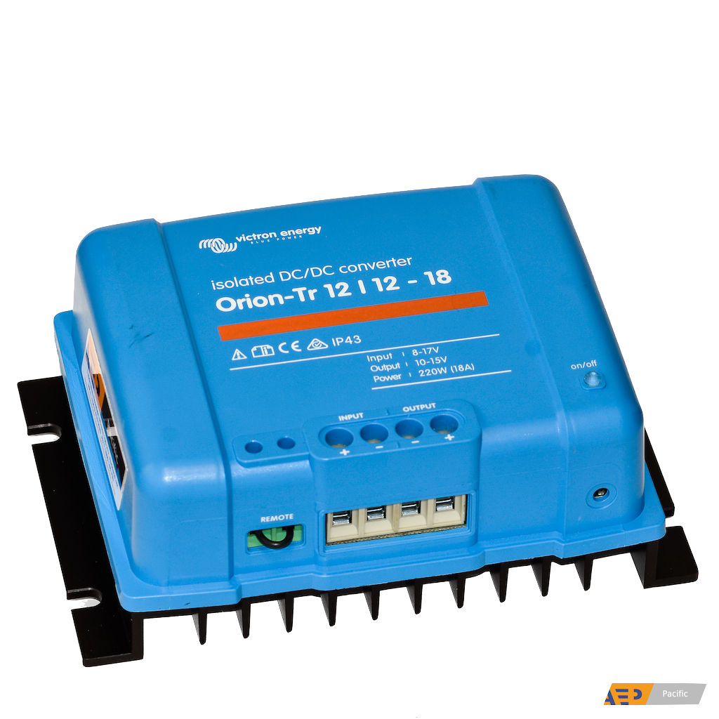 Orion TR Isolated 12V to 12V 18A 220W DC-DC Power Converter - Perfect for RVs, Boats, and Solar Power Systems