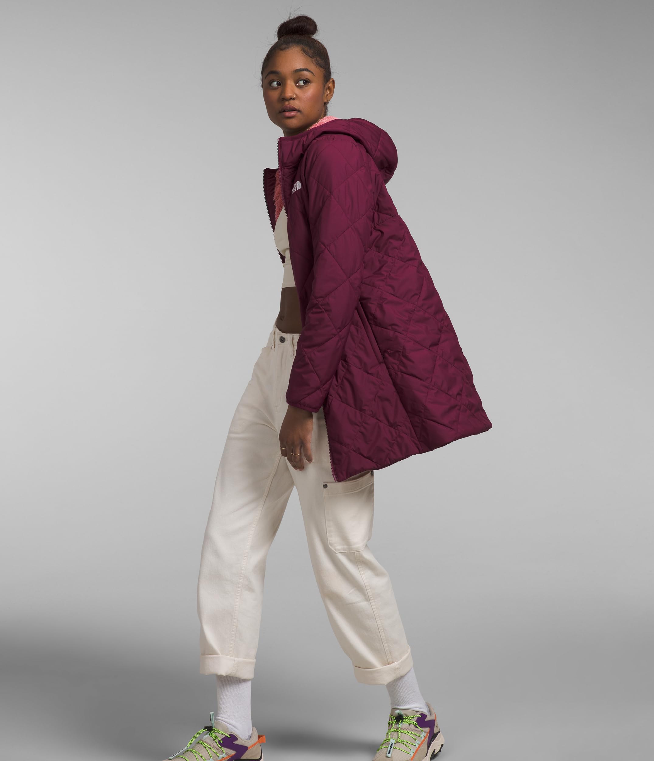 The North Face Shady Glade Insulated Parka Jacket for Women - Waterproof Winter Coat with Warm Down Fill, Windproof & Lightweight - Perfect for Skiing, Hiking & Cold Weather Adventures