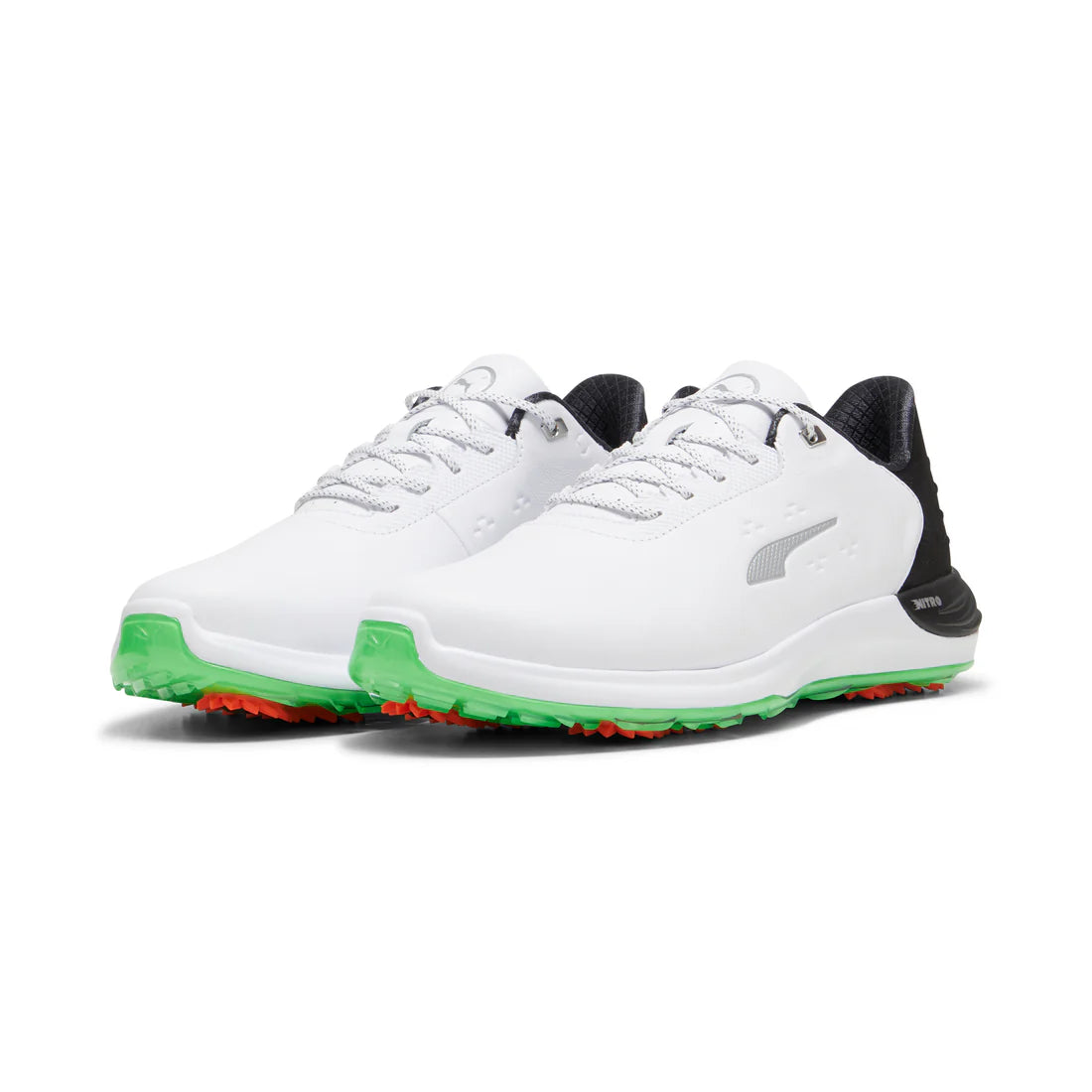Puma PHANTOMCAT NITRO Men's Golf Shoes - Lightweight & Comfortable Spiked Golf Shoes for Men - Perfect for Golf Course & Driving Range