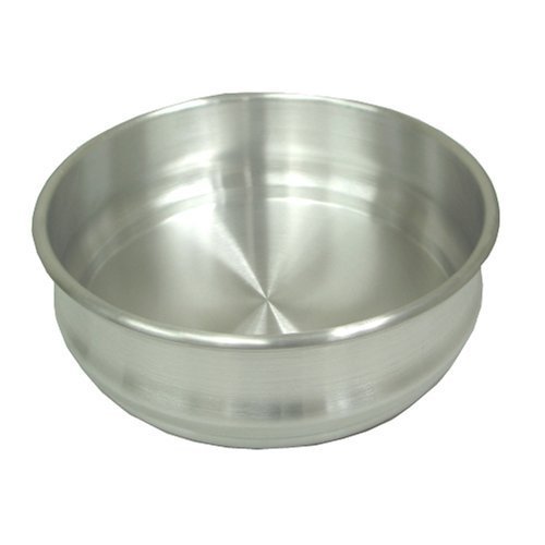 Winware 48 Ounce Stackable Dough Pans - Set of 12 Commercial Grade Stainless Steel Baking Trays for Bread, Pizza & Pastry - Perfect for Bakeries, Restaurants & Home Kitchens
