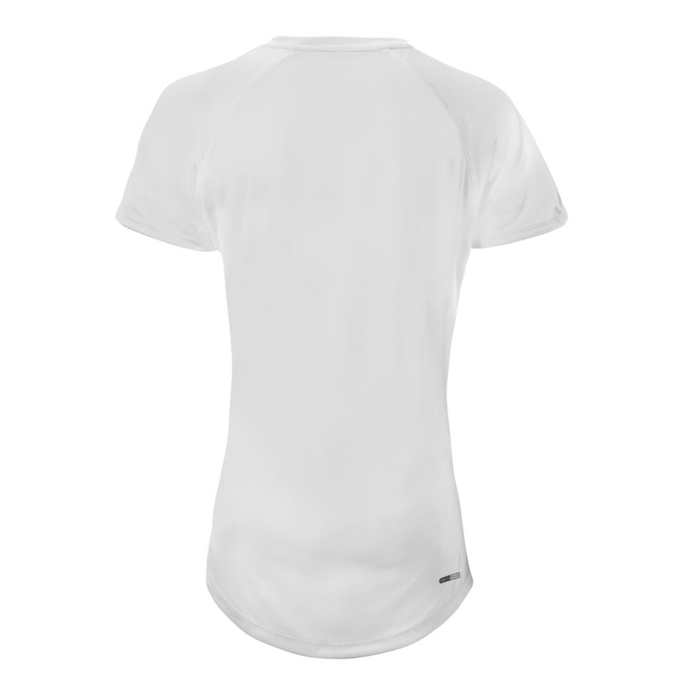Mizuno Women's V-Neck Moisture-Wicking Fastpitch Softball Tee Shirt - Breathable Performance Top for Training & Games