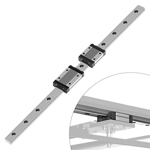 Twotrees MGN12H Double Linear Bearing Slide with Guide Rail - 350mm for 3D Printer, CNC Machine, XYZ DIY Engraving | Precision Motion Control for Smooth Operation in CNC Routing, Laser Cutting & Automation Projects
