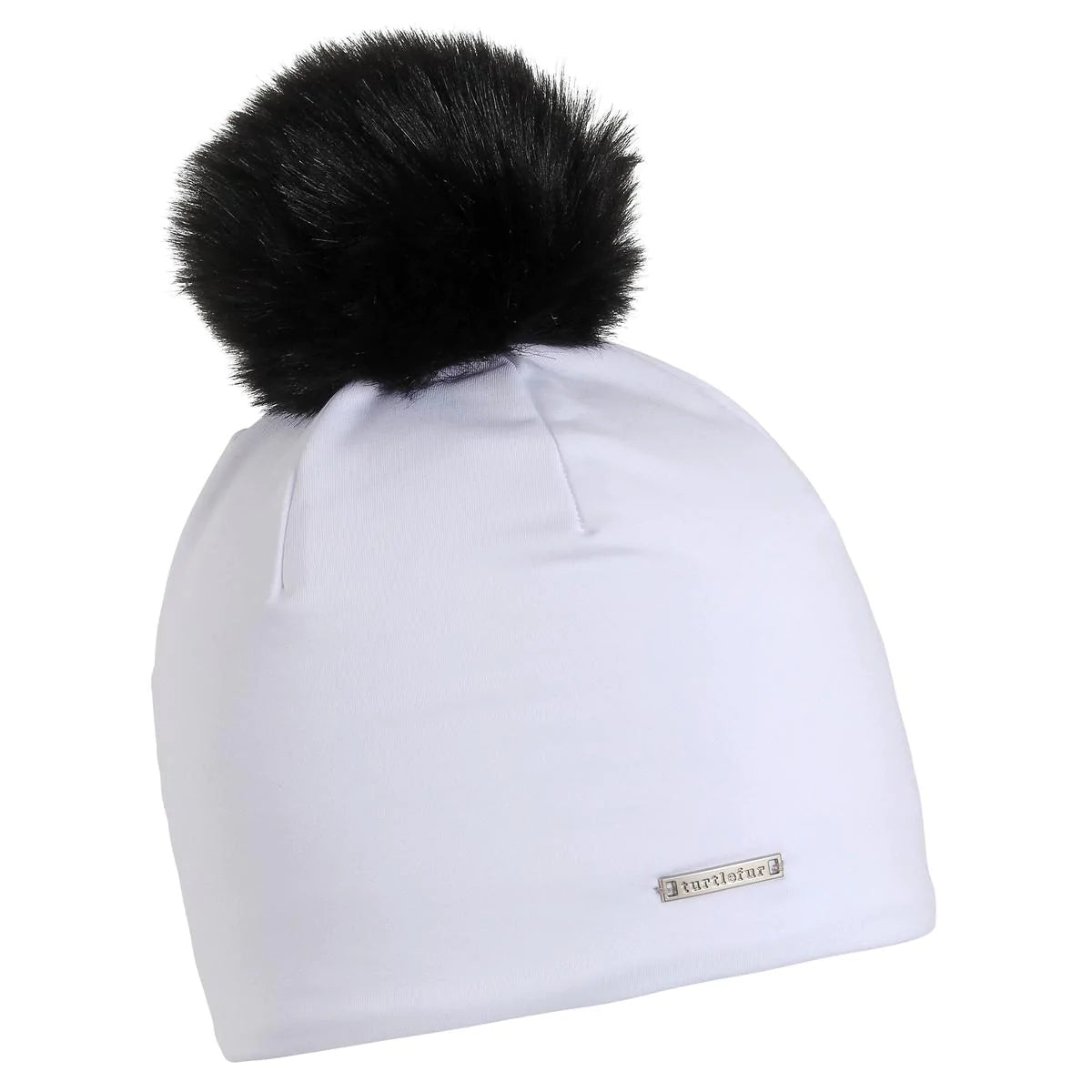 Turtle Fur Comfort Shell Pom Pom Performance Beanie - Warm Winter Hat for Men & Women - Ideal for Skiing, Snowboarding & Outdoor Activities