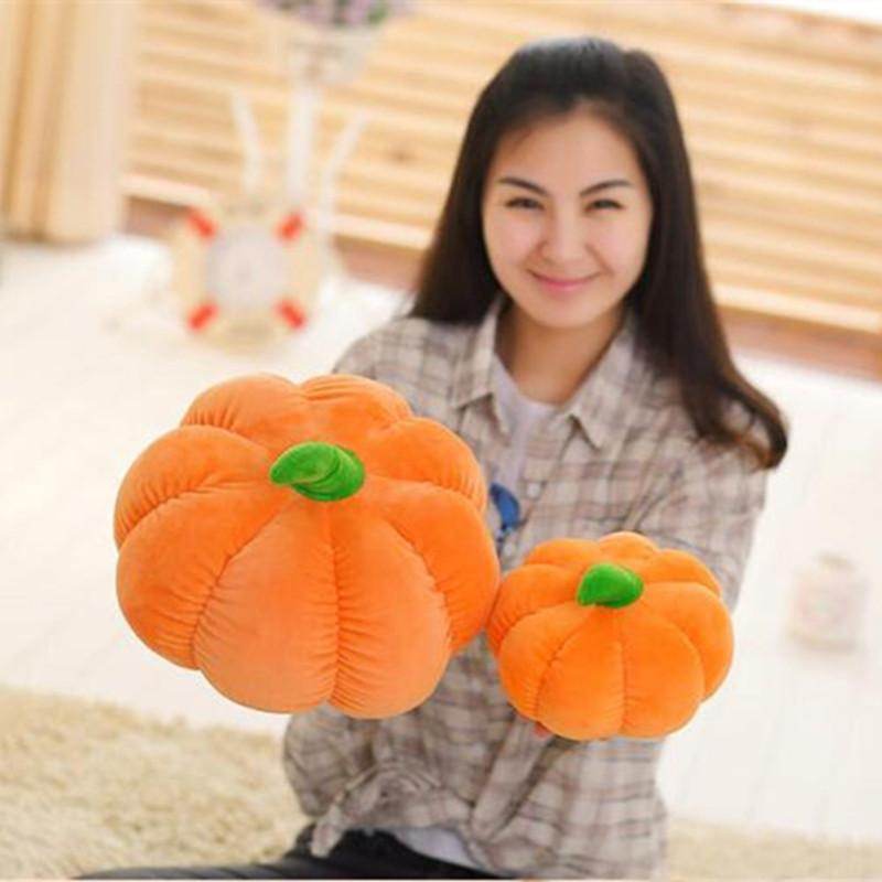 Soft Squishy Pumpkin Plush Toy - Cute Halloween Fall Decor, Stress Relief Fidget Sensory Toy for Kids & Adults | Perfect for Home Decor, Party Favors, Gifts & Anxiety Relief