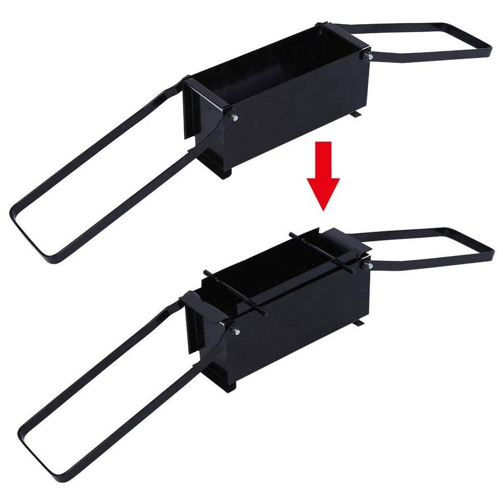 Eco-Friendly Briquette Maker | Heavy Duty Iron Paper Log Brick Press for Fireplace, Wood Stove & Camping | Efficient Heating Fuel Solution for Home & Outdoor Use