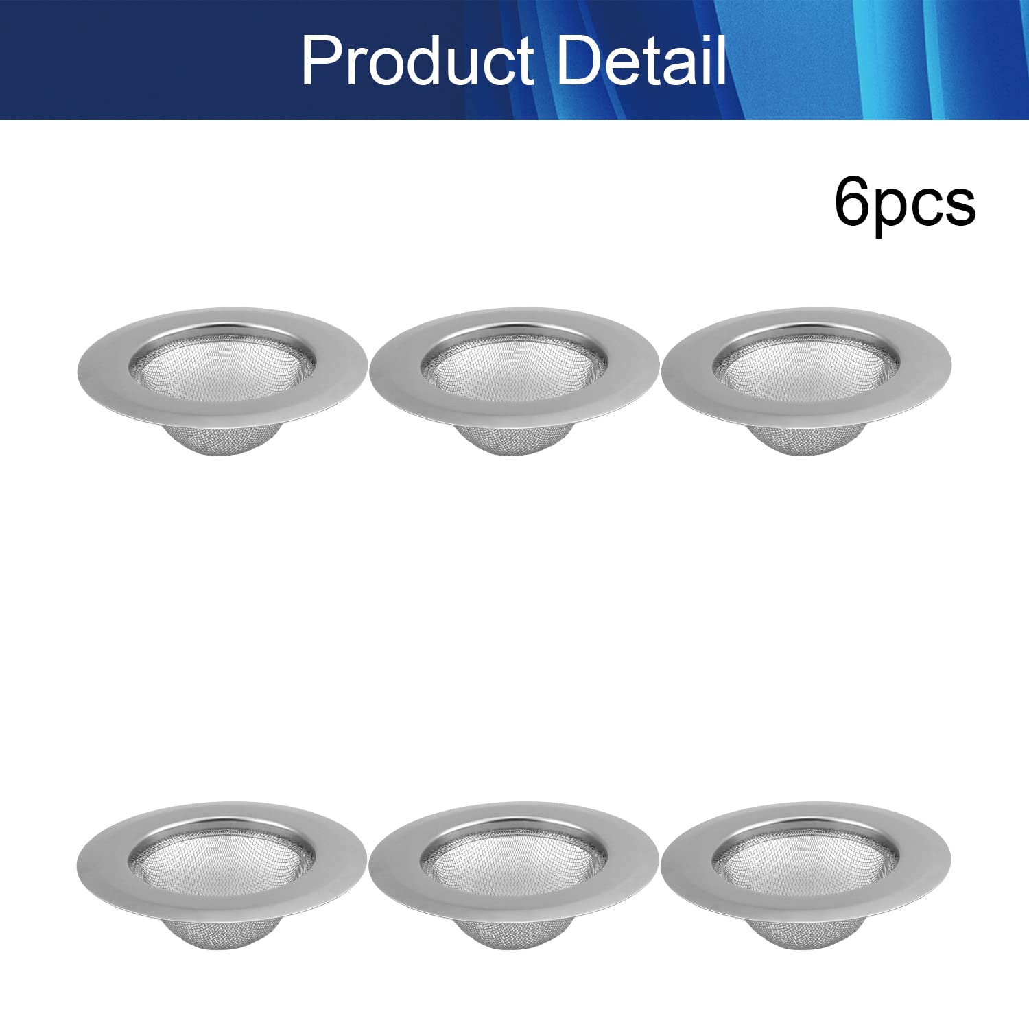 Stainless Steel Sink Drain Filter Mesh - 4.53