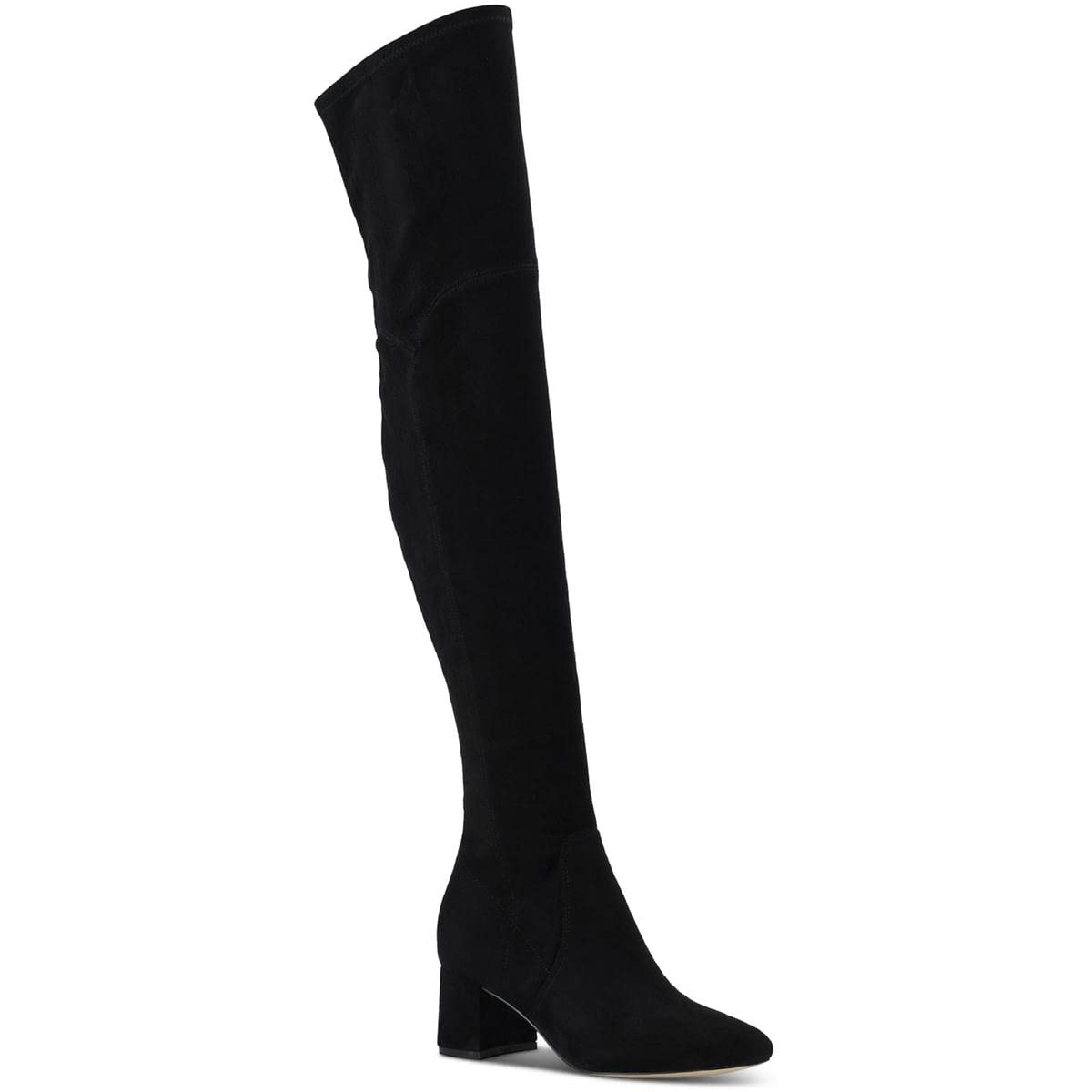 Marc Fisher Women's Charlote Faux Suede Tall Over-The-Knee Boots - Stylish Winter Fashion Boots for Women, Comfortable & Warm OTK Boots for Fall, Winter Outfits, Date Night & Office Wear