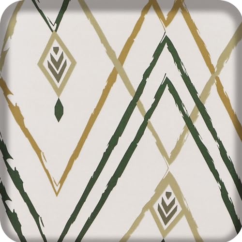 Beige-green Stripe