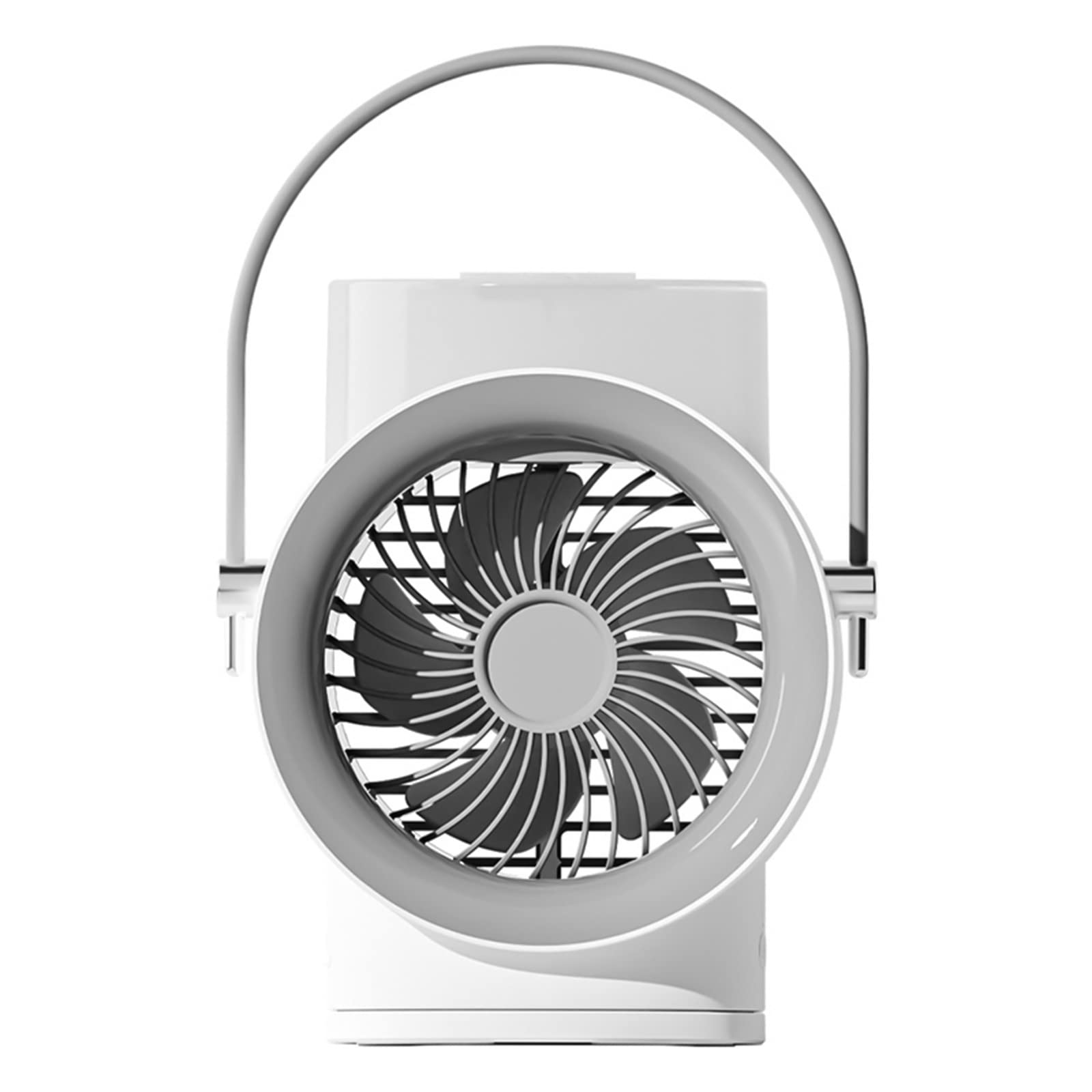 MQ4 Portable Air Cooler with Humidifier - Quiet Desktop & Bedside Cooling Fan for Home, Office, Dorm - Energy Efficient Water Cooling System for Personal Space & Summer Comfort