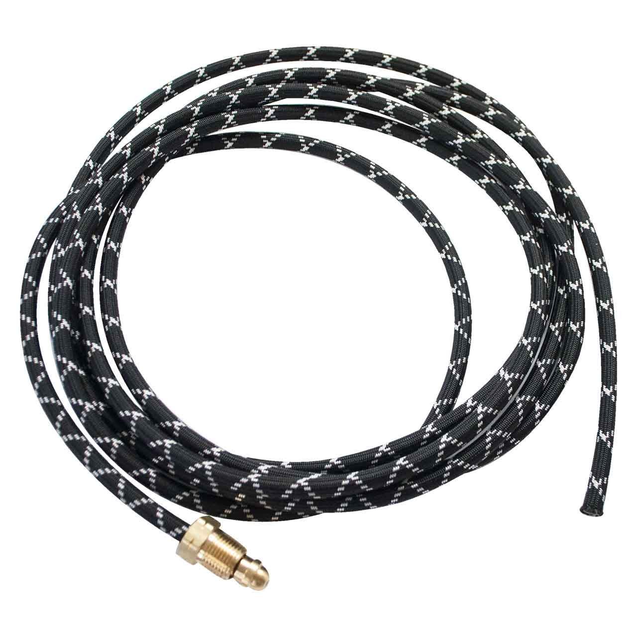 Premium Heavy-Duty Rubber Water Hose - 12.5 Ft (3.8m) - Flexible & Kink-Resistant Garden Hose for Outdoor Watering, Car Washing & Yard Cleaning