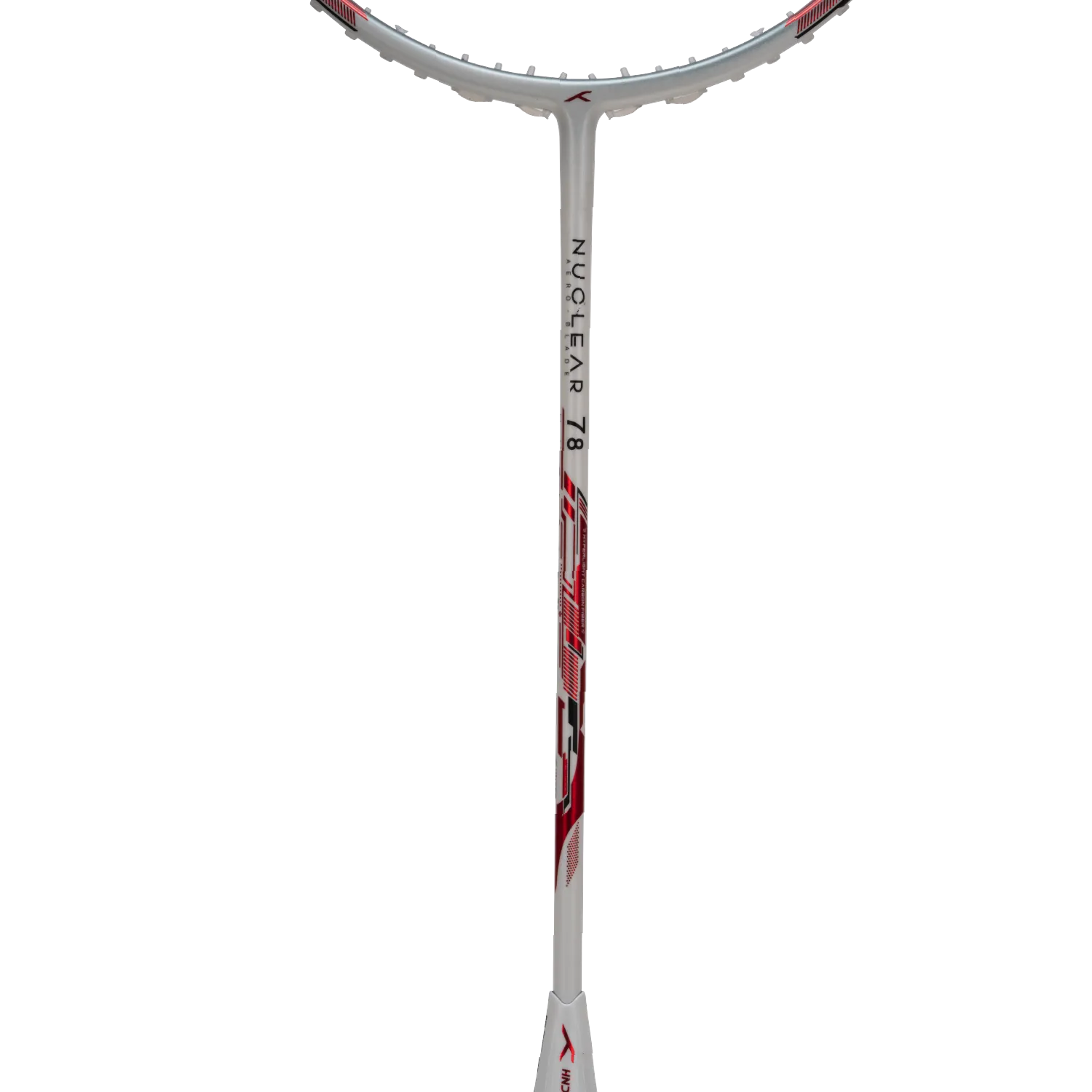 HNDRD Nuclear 78 Badminton Racket - Pre-Strung Carbon Fiber Shuttlecock Racket for Professional & Recreational Play - Perfect for Tournaments, Training & Backyard Games