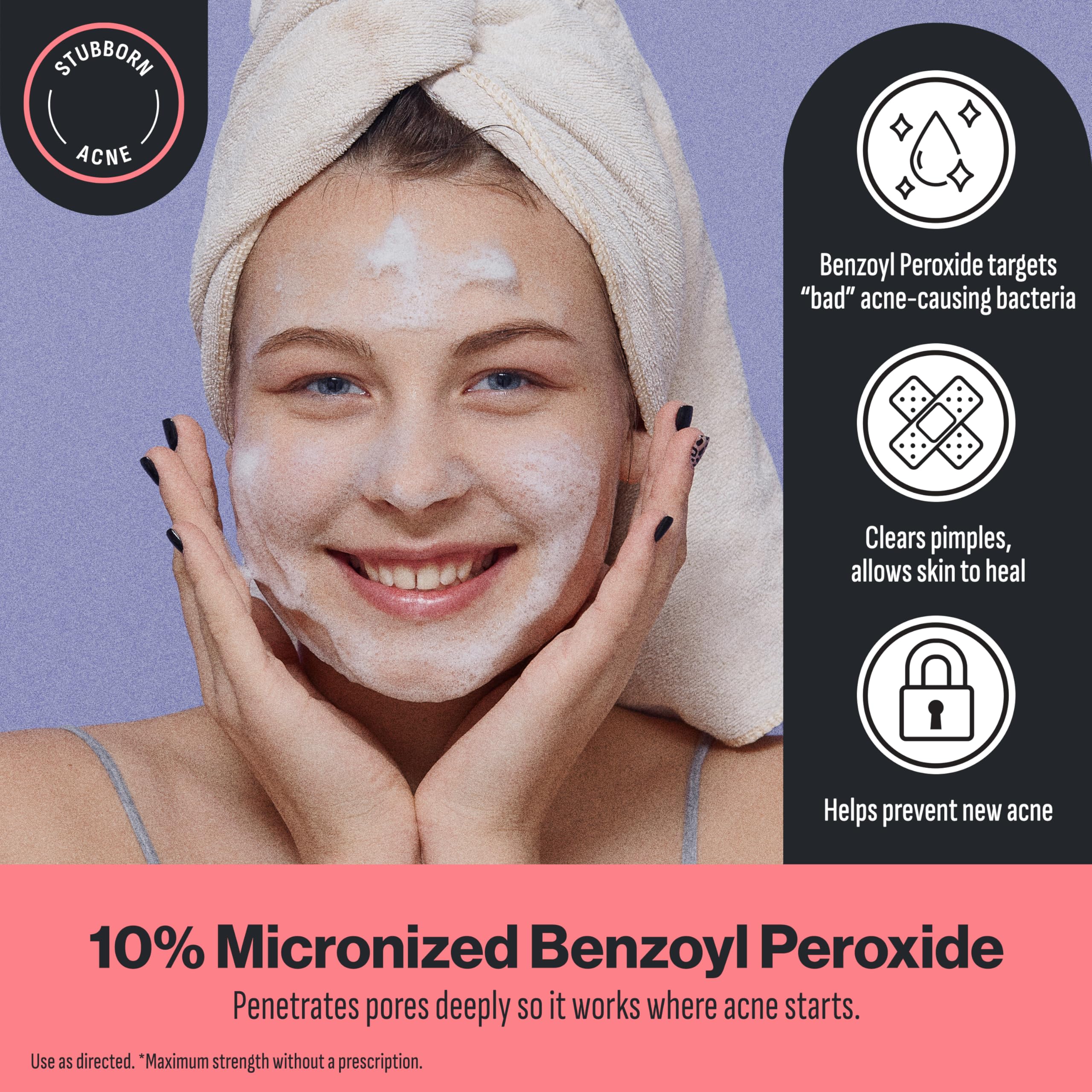 Oxy Maximum Strength Face Wash for Acne-Prone Skin - Deep Cleansing & Oil Control for Clear, Healthy Skin | Perfect for Daily Skincare Routine & Breakout Prevention