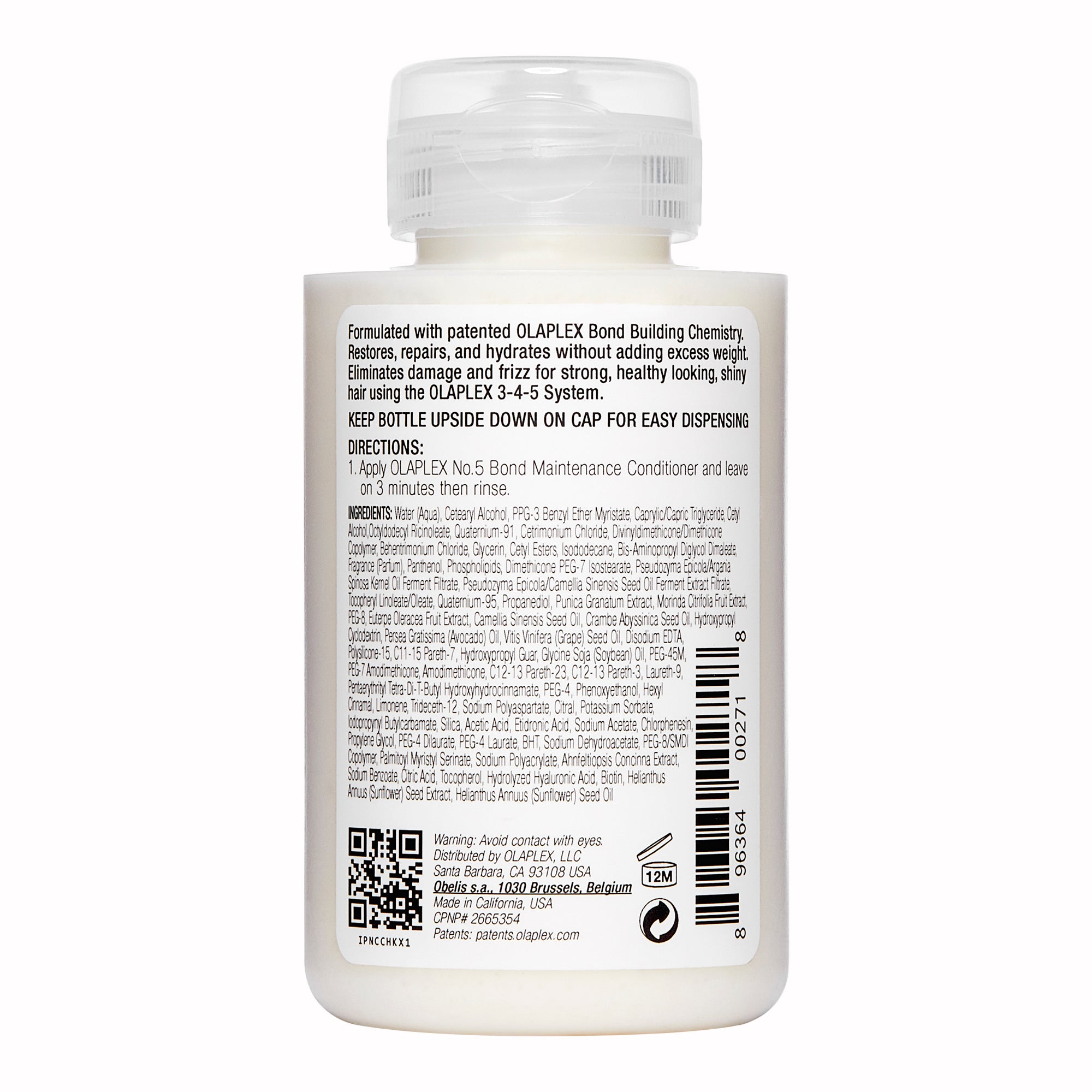 Olaplex No.5 Bond Maintenance Conditioner - Repair & Strengthen Damaged Hair - Sulfate-Free Hair Treatment for Color-Treated & Bleached Hair - Salon Quality Hair Care for Daily Use at Home