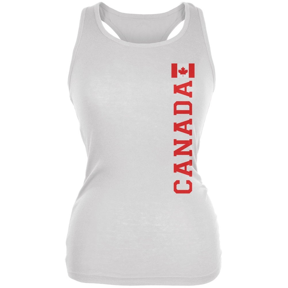 FIFA World Cup Canada White Youth Soft Tank Top - Medium - Perfect for Soccer Games, Fan Events & Summer Outfits