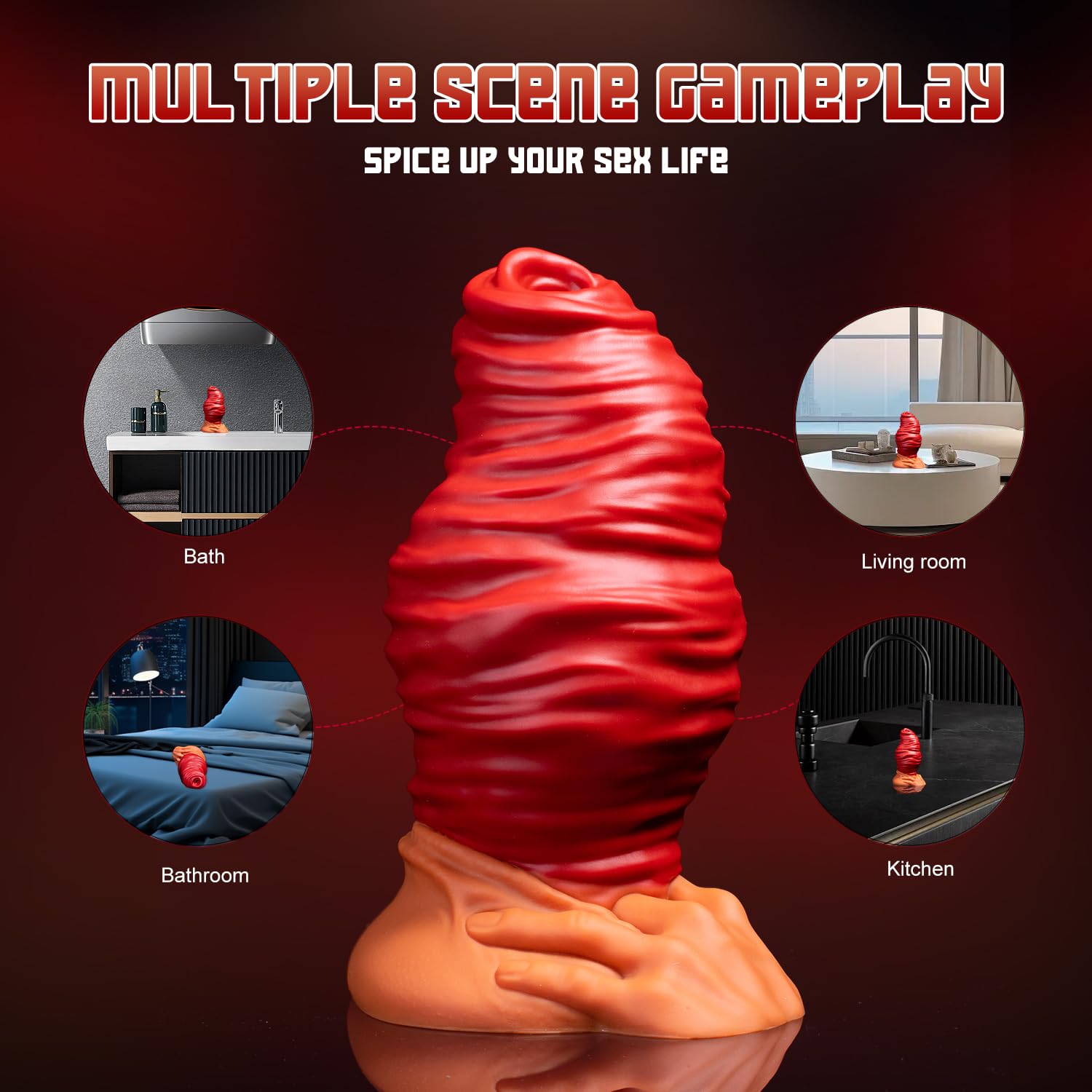 Premium Anal Plug Sex Toy for Women - Dual Texture 