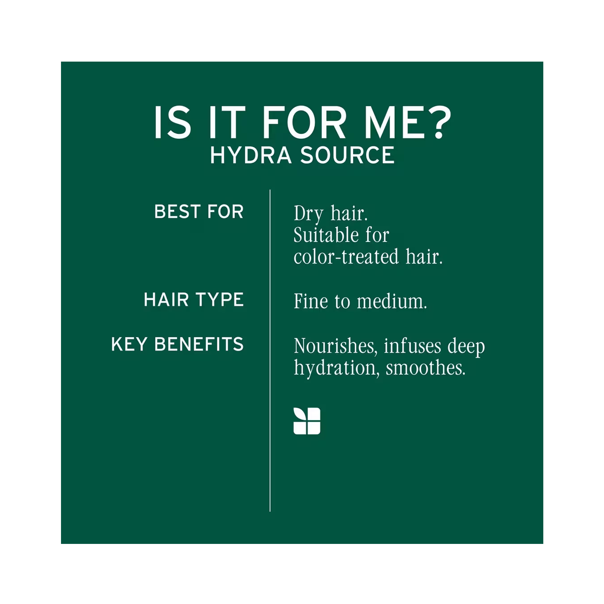 Biolage Hydra Source Conditioning Balm for Dry Hair | Deep Hydrating Hair Mask | Repair & Nourish Damaged Hair | Perfect for Post-Color Treatment & Winter Hair Care