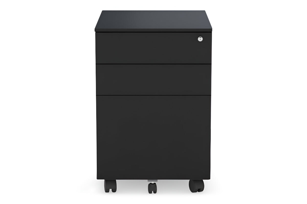 Mobile Pedestal with Filing Drawers - Heavy Duty Metal Office File Cabinet on Wheels - Perfect for Home Office, Classroom, or Workspace Organization