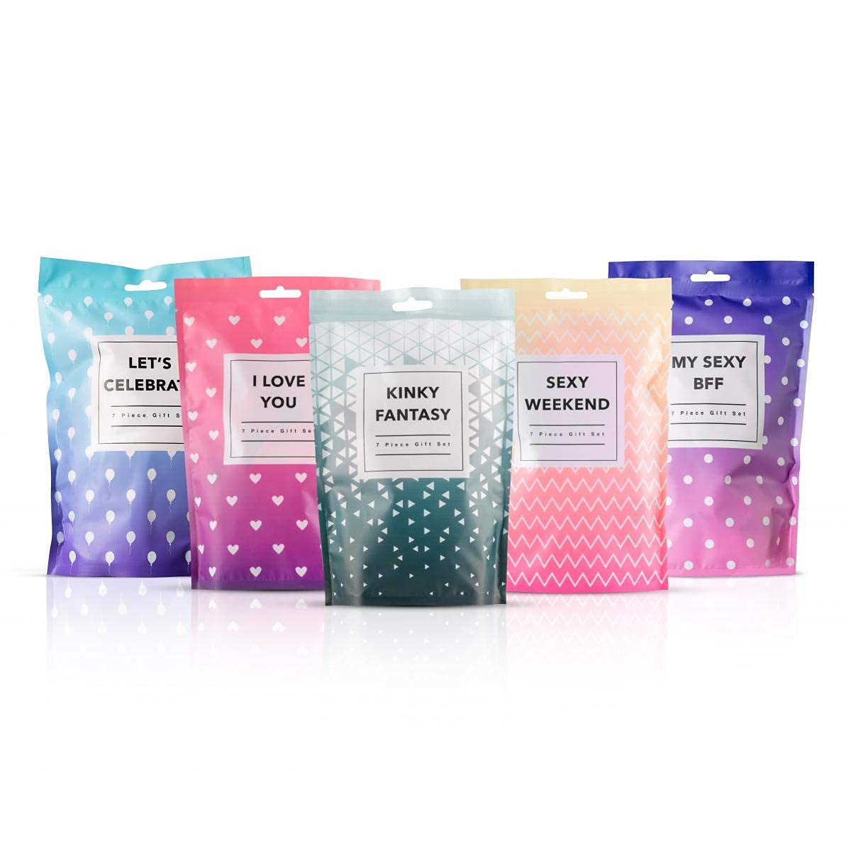 LoveBoxxx I Love You Couple's Intimate Massage Set - Multicolor Adult Toy for Couples & Solo Play - Perfect for Romantic Nights & Sensual Exploration
