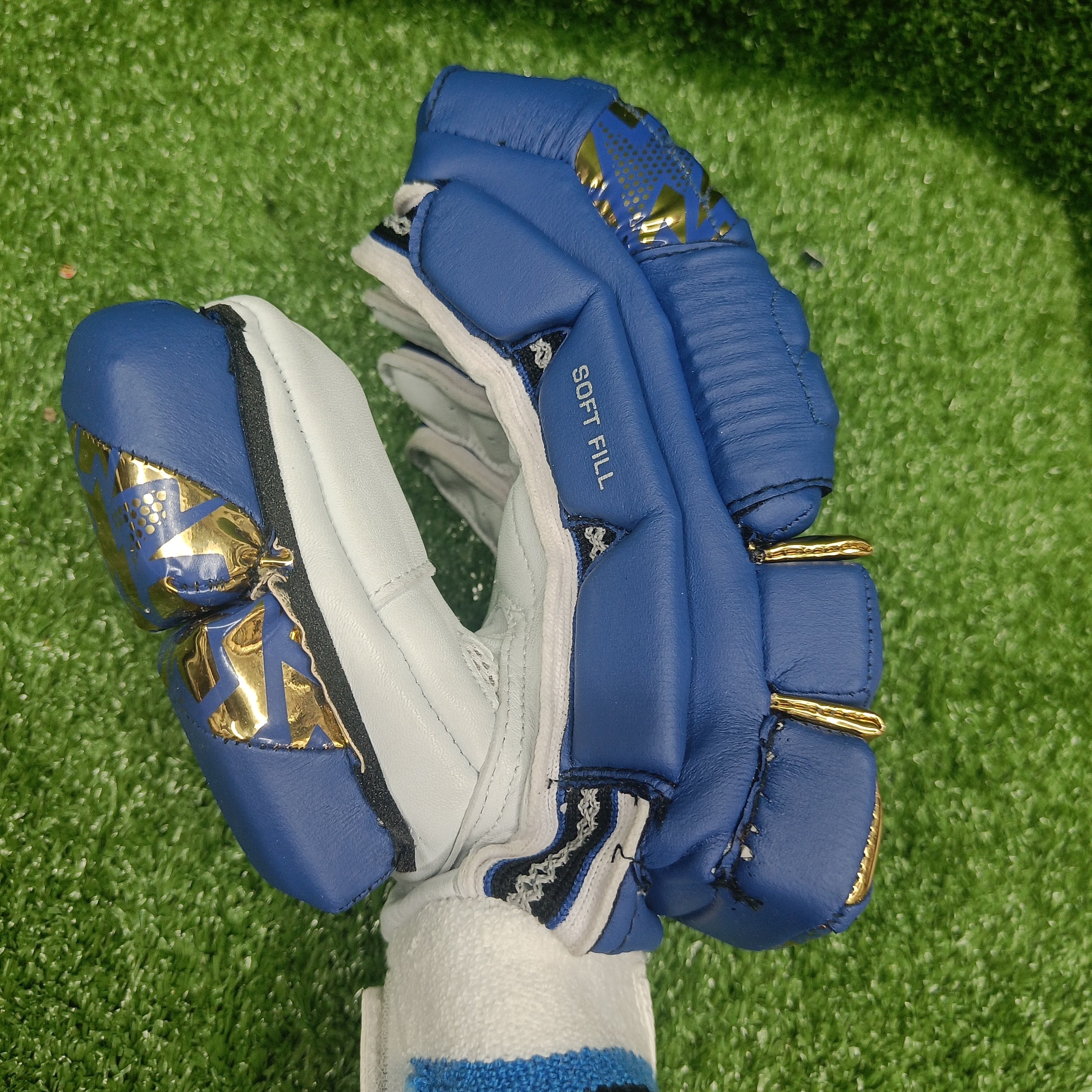 SS Super Test Mumbai Indians IPL Cricket Batting Gloves - Professional Quality for Cricket Matches & Training - Perfect for IPL Fans & Players