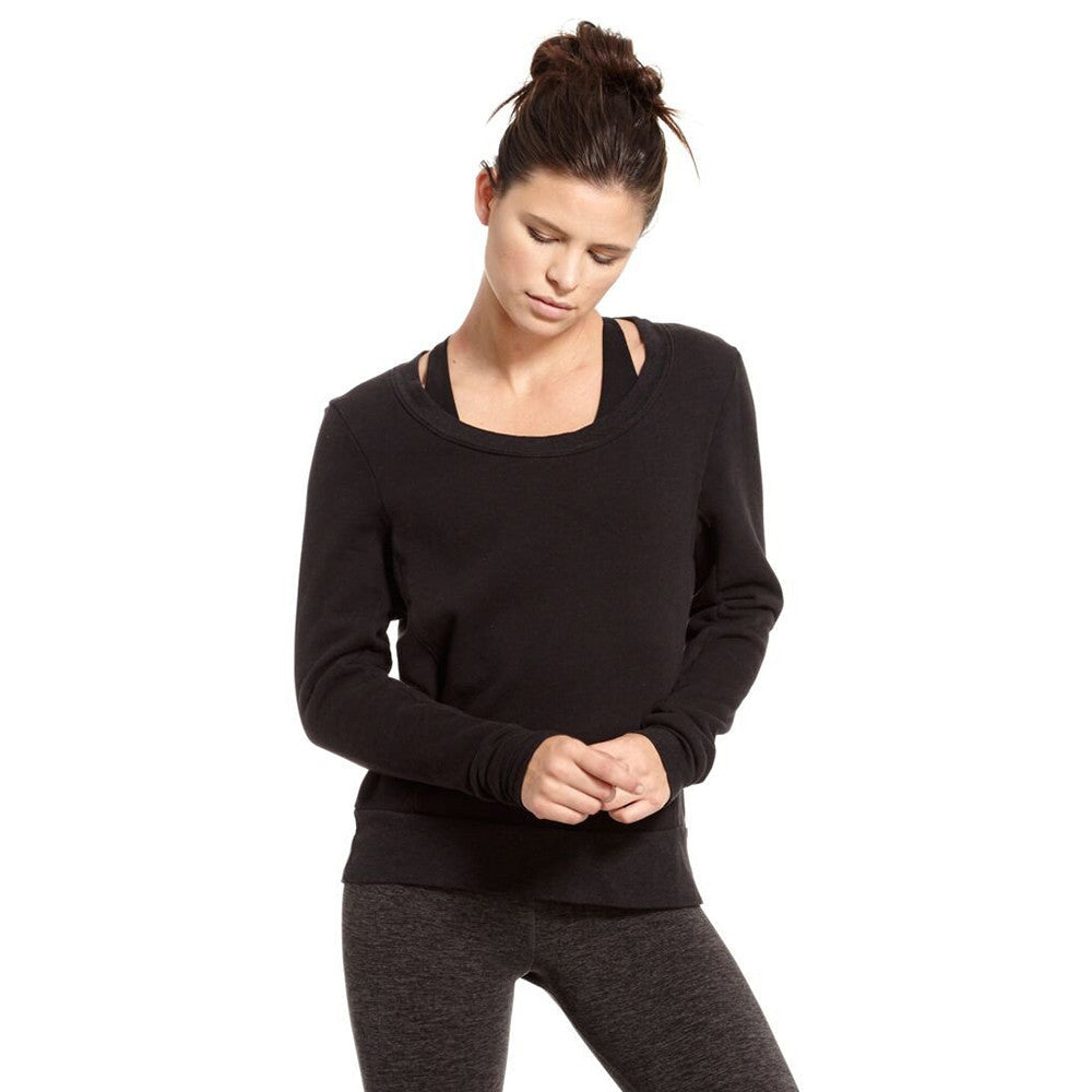 Good hYOUman The Simone G Logo Sweatshirt - Women's Casual Pullover Hoodie | Soft Fleece Lounge Sweatshirt for Everyday Wear, Gym & Street Style