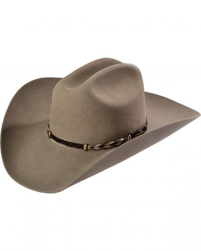 Stetson Royal Flush Straw Cowboy Hat for Men - Natural Color Western Style Hat for Casual Wear, Rodeo, Country Music Festivals & Themed Events