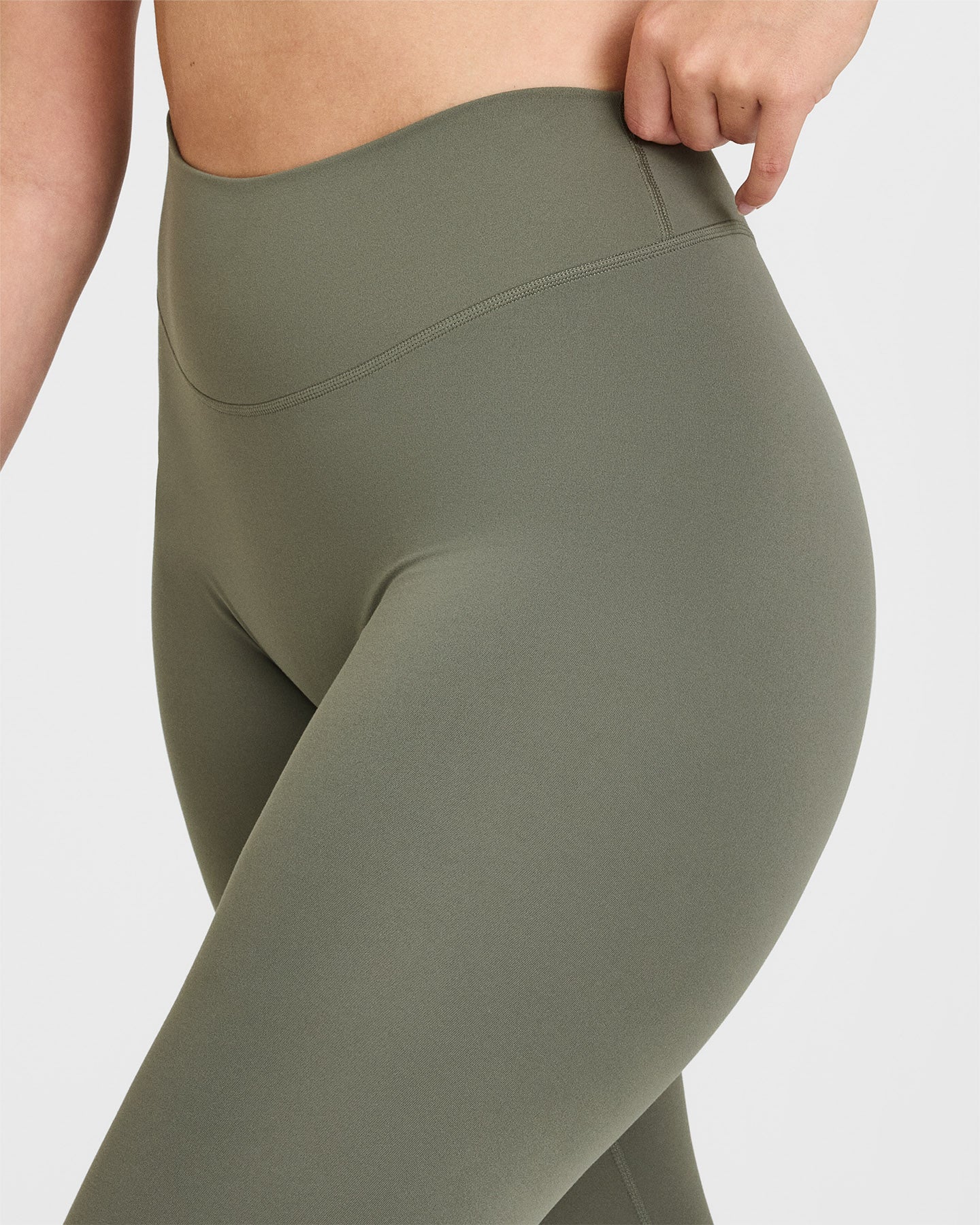 SoftMotion™ High Waist Yoga Leggings for Women - Alpine Green | Stretchy & Breathable Workout Pants for Running, Gym & Lounge