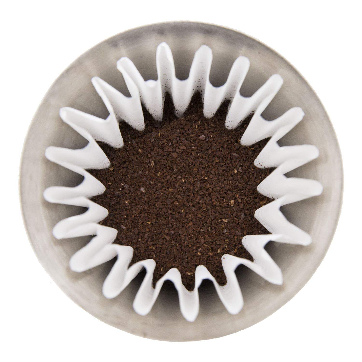 Fellow Stagg [XF] Stainless Steel Double Wall Vacuum Insulated Pour Over Coffee Maker - 20oz Non-Clogging Fast Drip Portable Coffee Dripper - Perfect for Home, Office & Travel Brewing