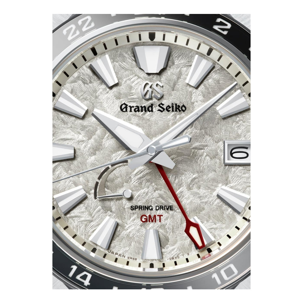 SBGE307 Sport Spring Drive GMT Titanium Watch 44.5mm Silver Bracelet - Perfect for Travel, Business & Luxury Sports Enthusiasts
