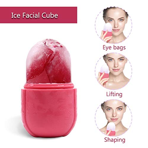 VARiSTY Upgraded Ice Roller for Face & Eye - Cooling Facial Massage Tool, Gua Sha Ice Cube for Skin Care & Beauty, Reusable Silicone Ice Mold (Multicolor) - Perfect for Reducing Puffiness, Soothing Sunburns & Refreshing Skin