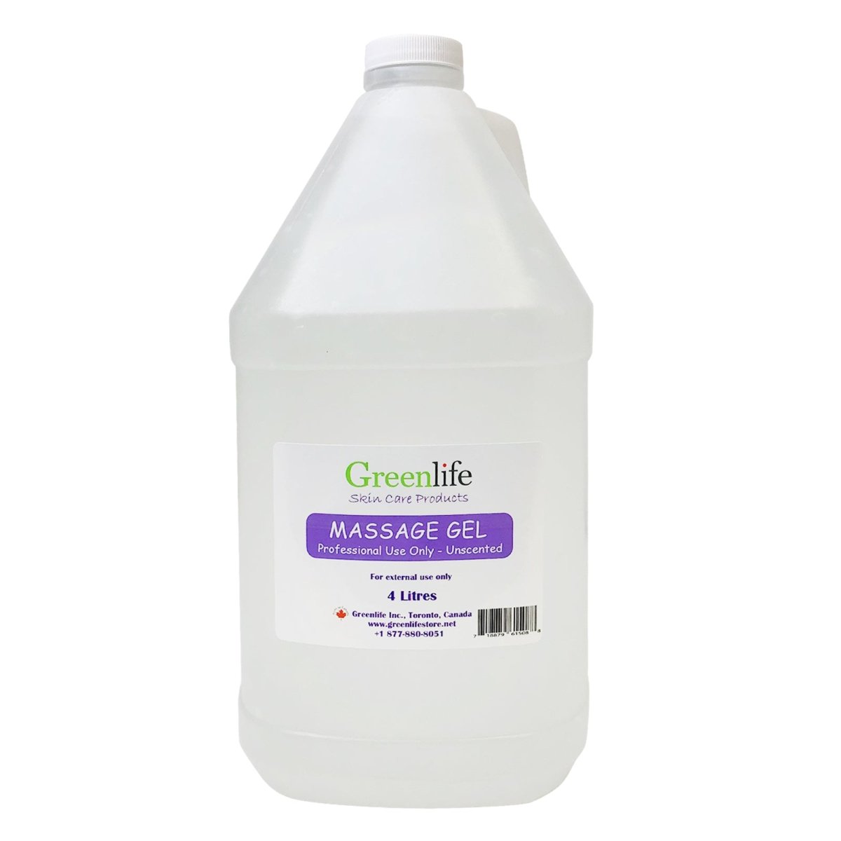 4L Massage Gel for Pain Relief & Relaxation - Professional Grade, Soothes Muscles - Perfect for Home Spa, Physical Therapy & Post-Workout Recovery