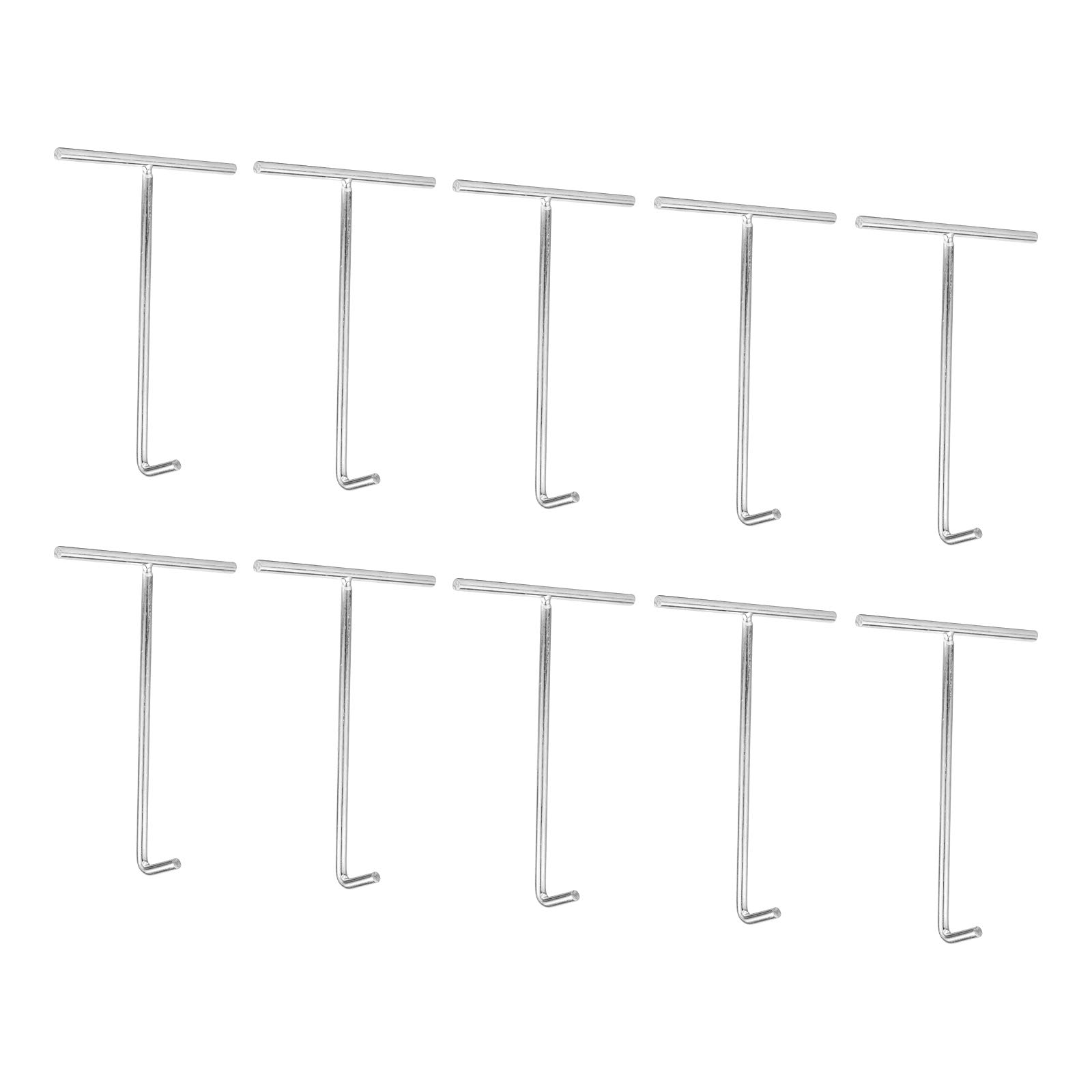 Abaodam 10-Piece T-Hook Trampoline Spring Puller Tool - Heavy Duty Spring Hook Adjuster for Trampoline Repair & Maintenance (Perfect for Backyard, Gym & Playground Safety)